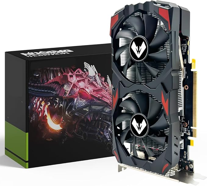 MOUGOL Placa de Vídeo AMD Radeon RX580 8GB 2048SP GDDR5 256 bits, placa de vídeo para jogos de PC